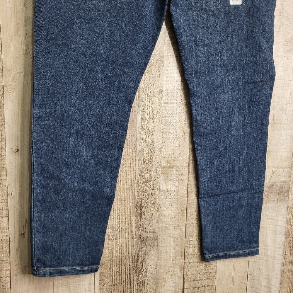Denver Hayes High Rise Skinny Crop Blue Women's Jeans. Size 10 - Picture 6 of 12